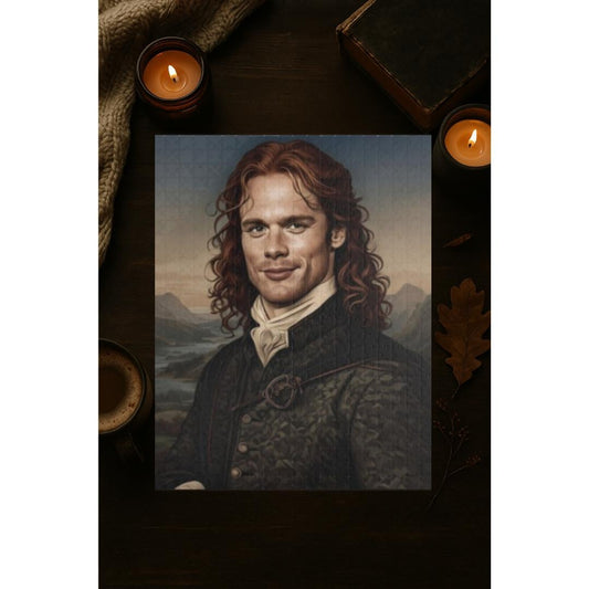 Highlander Puzzle, Jamie Fraser Inspired