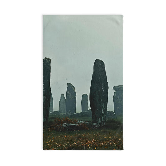 Stonehenge Hand Towel: Mystical Craigh Na Dun Decor