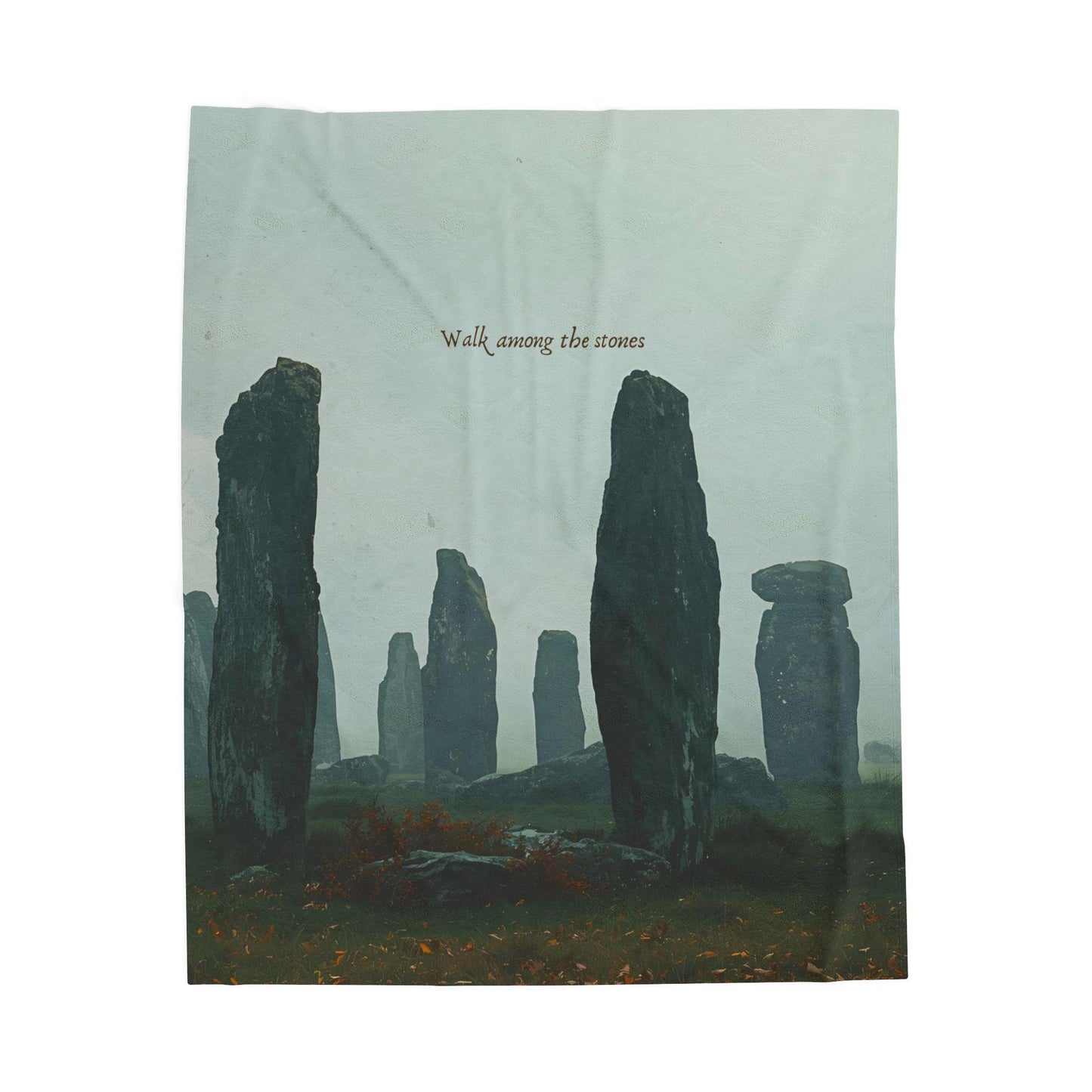 Craig Na Dun Inspired Velveteen Plush Blanket: Cozy Home Decor Throw