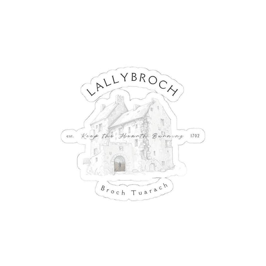 Outlander Lallybroch Vinyl Sticker
