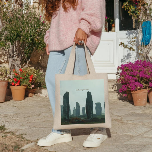 Craigh Na Dun Tote Bag: Outlander Fan Gift, Scottish Bookish Bag