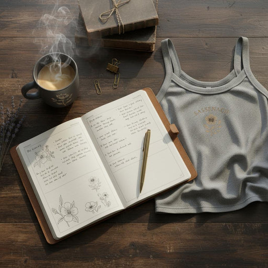 Embroidered Sassenach Ribbed Tank | Outlander Inspired
