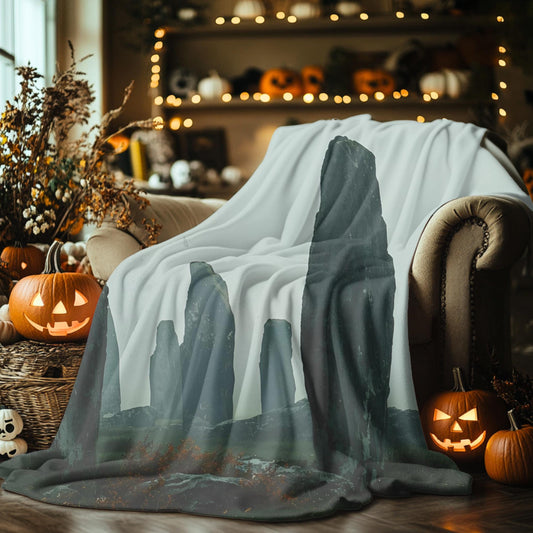 Craig Na Dun Inspired Velveteen Plush Blanket: Cozy Home Decor Throw