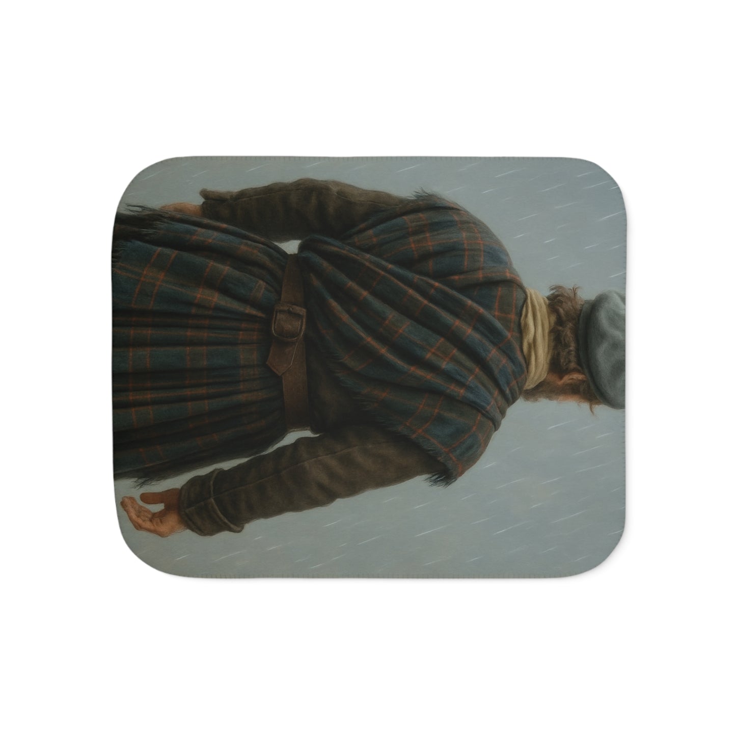 Outlander Highlander Tartan Blanket | Outlander Inspired Scottish Throw | Cozy Celtic Home Decor | Sassenach Gift