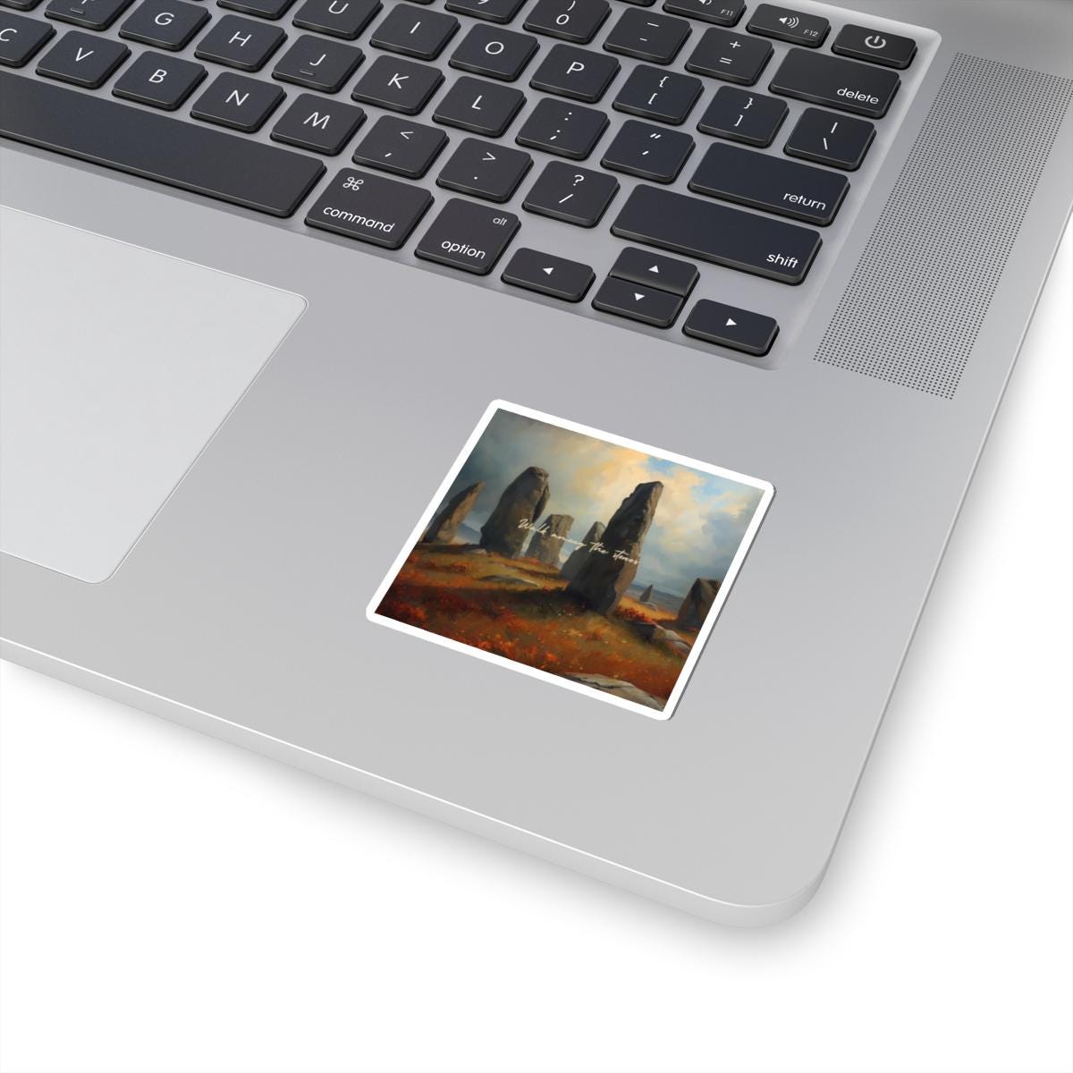 Outlander Inspired "Walk Among the Stones" Vinyl Sticker - Scottish Highlands