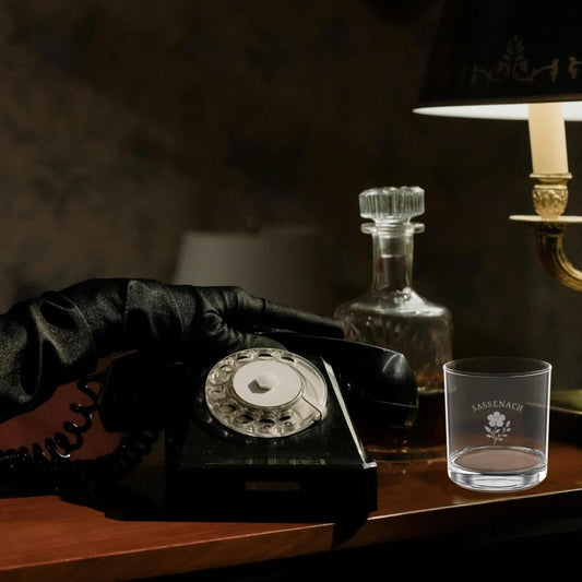 Engraved Sassenach Whiskey Glass