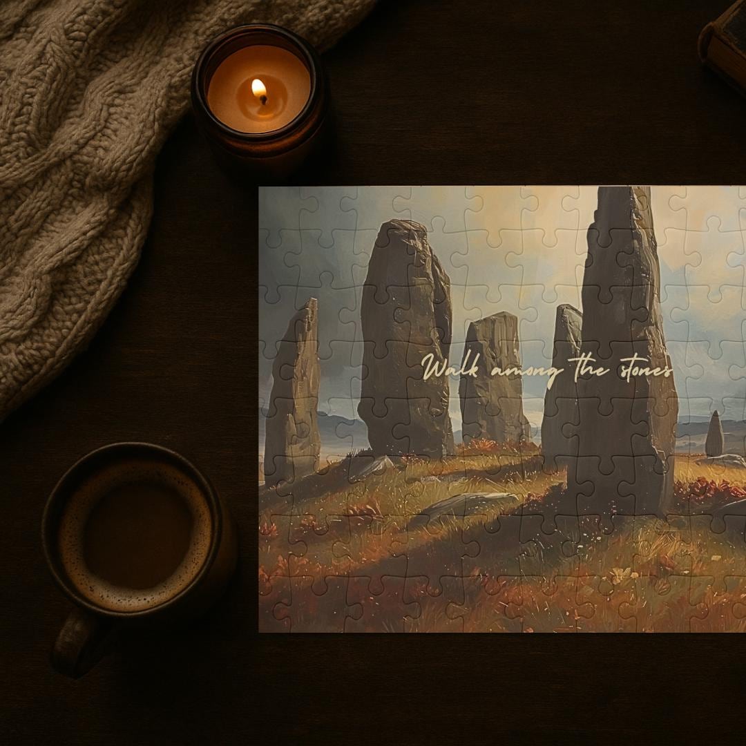 Majestic Craigh Na Dun Stonehenge Puzzle - 1014-Piece Jigsaw Outlander Inspired