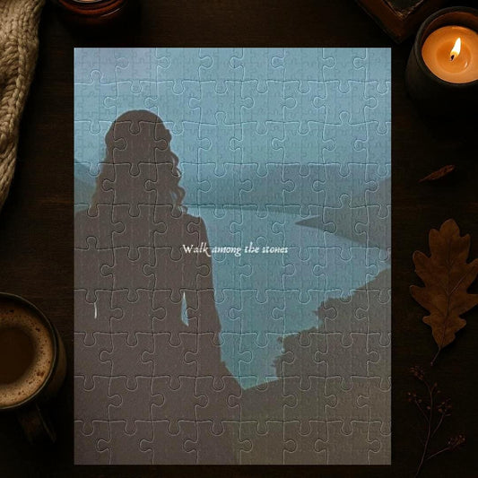 Claire Fraser in the Highlands Inspired Jigsaw Puzzle