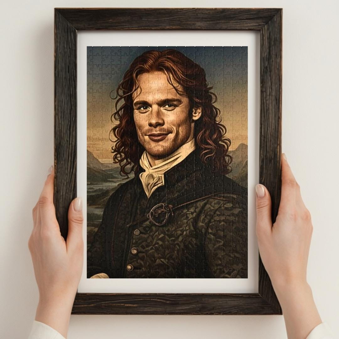 Highlander Puzzle, Jamie Fraser Inspired