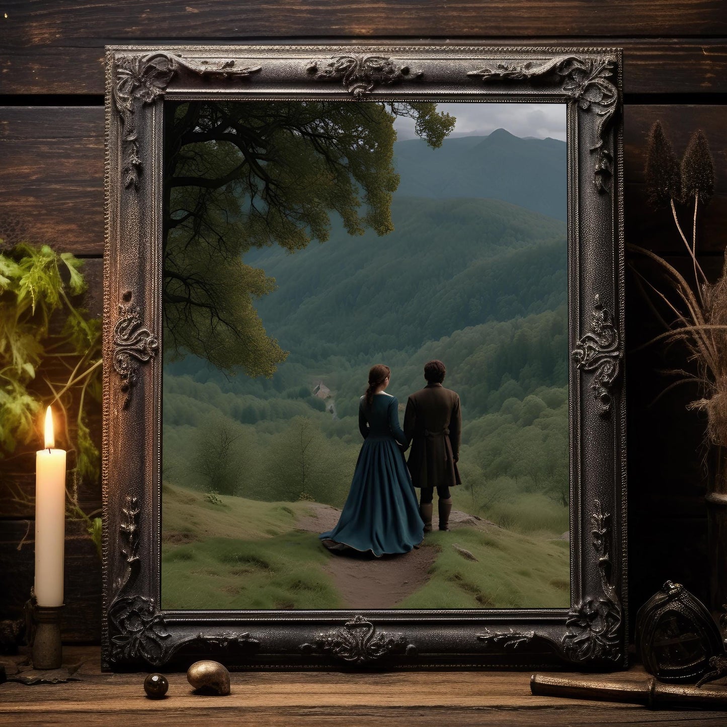 Outlander Inspired Art Print Set: Digital Download Artwork