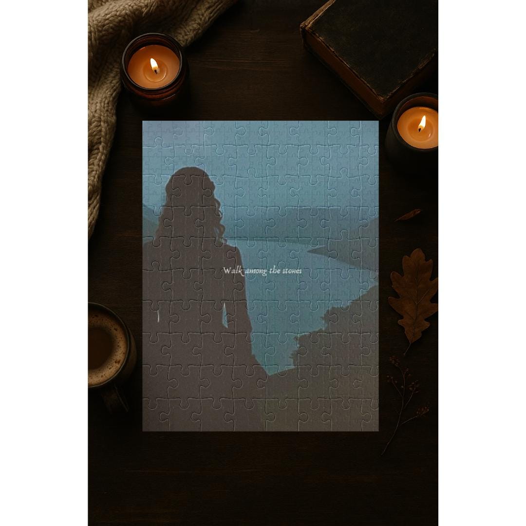 Claire Fraser in the Highlands Inspired Jigsaw Puzzle