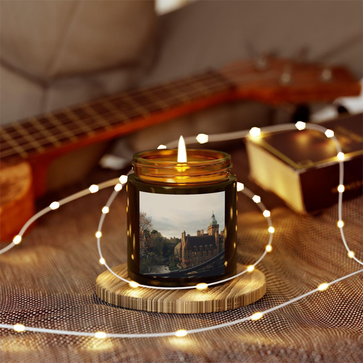 Fall in Scotland : Fall Scented Soy Candle, Cozy Home Decor, Autumn Gift
