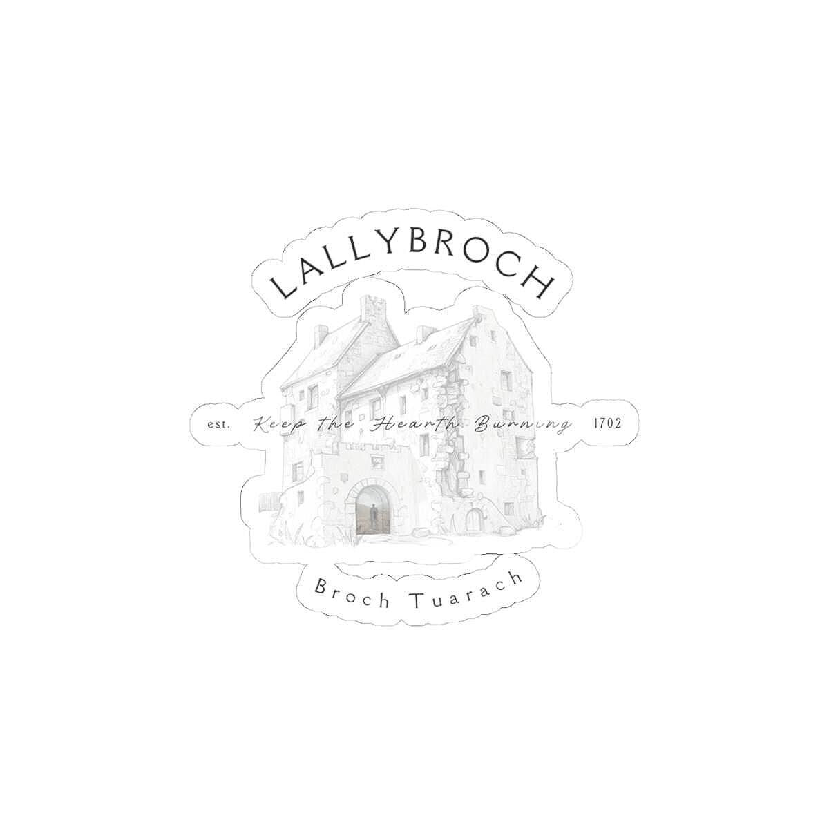 Outlander Lallybroch Vinyl Sticker