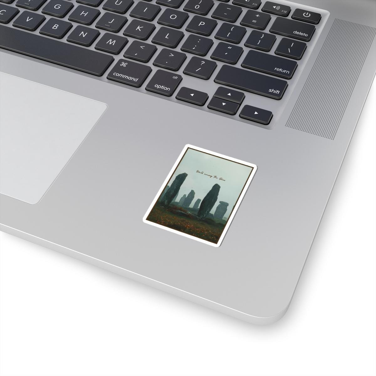Outlander Craigh Na Dun Stickers: Scottish Romance TV Show Fan Art