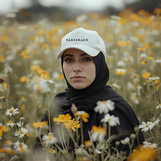 Sassenach Embroidered Hat - Outlander Inspired Cotton Cap for Everyday Wear - Adjustable & Comfy