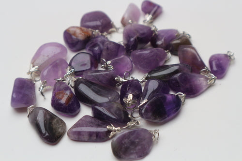 Amethyst Pendant | Mystical Jewelry, Grounding & Protection