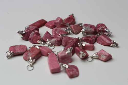 Thulite Single Pendant