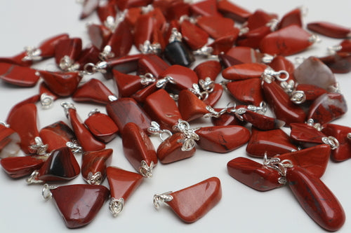 Red Jasper Single Pendant