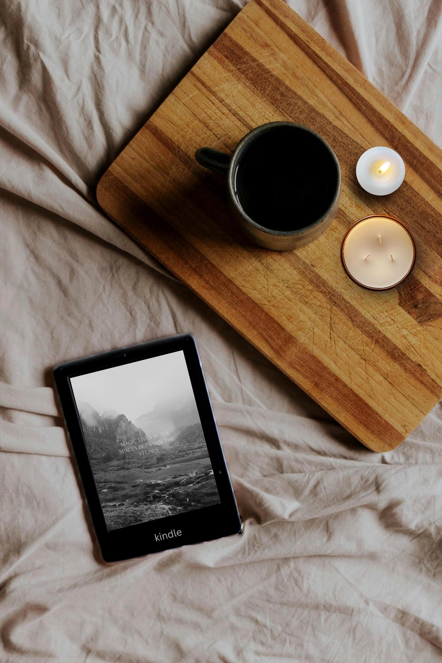 Outlander Inspired Kindle Lockscreen Bundle: 5 Scottish Highlands Wallpapers (Digital Download)