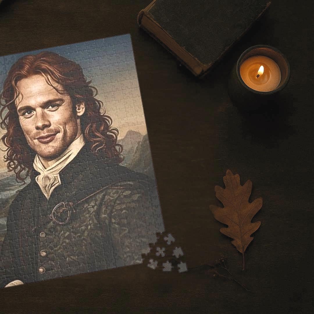 Highlander Puzzle, Jamie Fraser Inspired