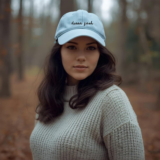 Dinna Fash Embroidered Baseball Hat | Outlander Inspired Scottish Gift